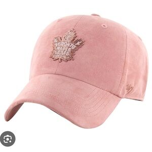 Toronto Maple Leafs Women’s NHL Uptown Suede Pink Baseball Hat
